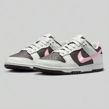 Nike Giày thể thao nữ W DUNK LOW, kiểu dáng cổ thấp IB8510-100 - Màu Hồng baby - Xem 6