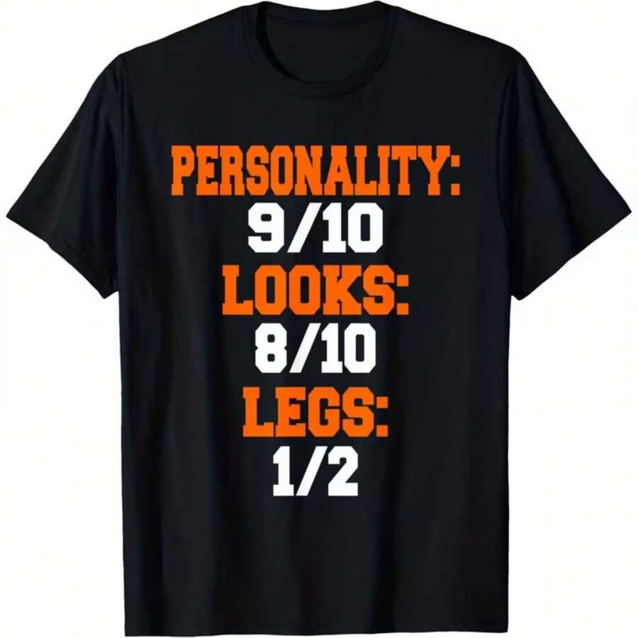 Camiseta impresa para hombres y mujeres - Negro - Ver 1