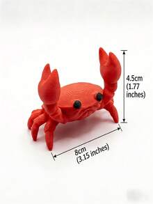 Cute Crab Shaped Pen Holder, Creative Desktop Storage Organizer Box, Interesting Home & Office Decor - A - View 3