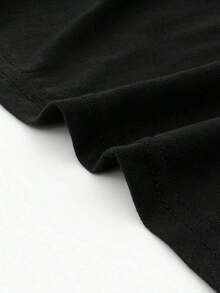 1 Pieza de Camiseta Casual de Moda para Hombres y Mujeres con Estampado del Personaje de Horton Hears A Who, Texto en Azul y Rosa, Cuello Redondo, Versátil, fácil de combinar, adecuada para uso diario, estilo urbano, ropa de vacaciones, ropa de fin de semana. - Negro - Ver 4
