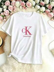 Dam-T-shirts - Vit - Visa 5