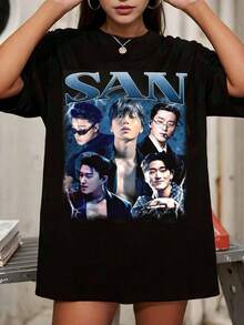 Women T-Shirts - màu đen - Xem 7