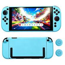 Blue Series - Suitable For Switch 2 Gaming Console PC Frosted Split Frosted Protective Case SWITCH2 Set Includes 1 Set Of Blue Protective Case+2 Blue Silicone Caps - View 7