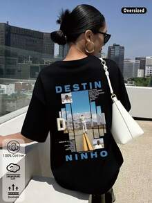 Women T-Shirts - Black - View 3
