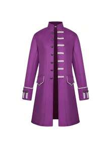 Cosplay Clothing - Men's Clean Face - Purple - View 1