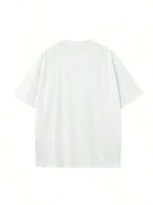 Camiseta Morada y Dorada con Cabeza de Tigre, Talla L, SU Game Day, C , 220G, 100% Algodón. Con estampado de mariposas, adecuada para niñas y mujeres, camiseta inspiradora de manga corta con cuello redondo, estilo estético lindo Y2K, top de verano, adecuada para actividades al aire libre, familia, trabajo o uso diario casual y holgado. - Blanco - Ver 8