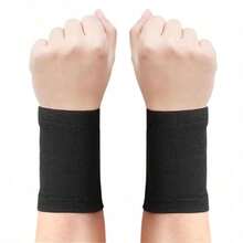 1 Paar leichte, atmungsaktive Sommer Radfahren Basketball Sport Handgelenkstützen, elastisch, schützen die Handgelenke, Sport Fitness Radfahren Handgelenk Bandagen - Verschiedenfarbig - Übersicht 1