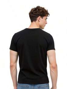 Camiseta para Papá de Graduados 2026 - 100% Algodón, Corte Holgado, Negra con Letras Doradas Brillantes y Diseño de Beca - Regalo para Padre Orgulloso de Graduados 2026, Ideal para Atuendos de Fiesta de Graduación - Ropa Casual Cómoda para Abuelo y Padre - Cuello Redondo Estilo Retro con Estampado Gráfico Divertido - Lavable a Mano o en Seco - Apta para Todas las Temporadas - Estampado de Beca y Diploma - Talla Adulto - Tejido de Punto Duradero WUZI - Blanco - Ver 5