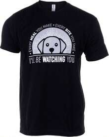 Camiseta Divertida para Amantes de Perros – Camiseta con Gráficos Retro para Cada Comida que Preparas para Mamá y Papá de Perritos – Bonito Regalo con Humor para Dueños de Mascotas 3LBE - Negro - Ver 1