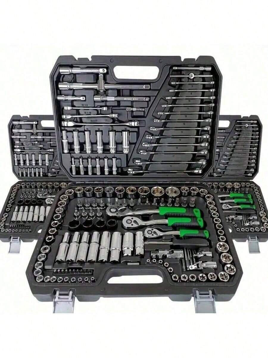 115件套汽车维修工具套装,家用手动工具套装,带工具箱,父亲节礼物,男士工具套装 - 多款 - 查看 1
