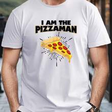 Printed T-Shirt For Men And Women - 白色 - 查看 1