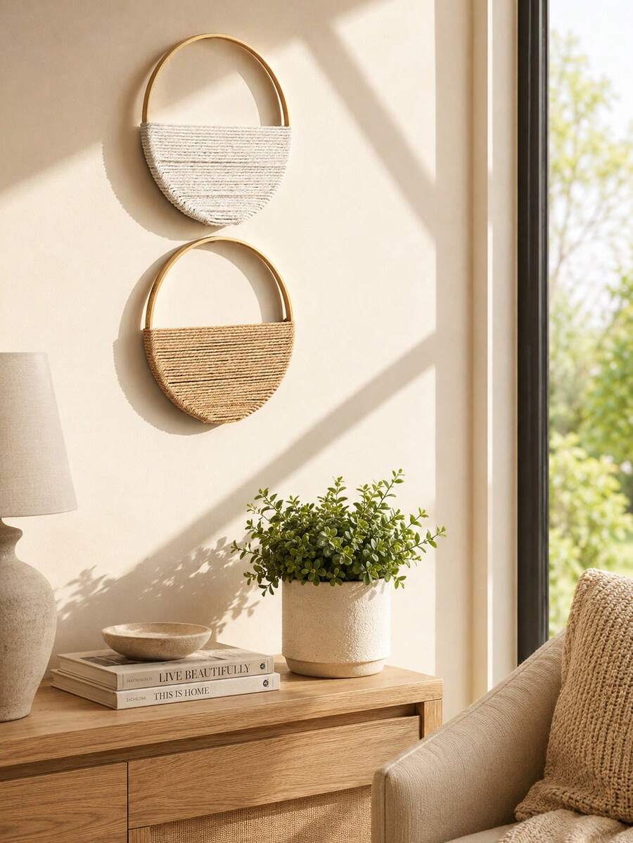 1set/2pcs Nordic Style Minimalist Hanging Decoration,Home Decor ,Room Decor,Wall Decor Gifts Birthday Graduation