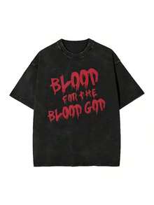 Breathable And Cool Summer T-Shirt 2026, New, Sunday Icon Red, Men's,  Golf Style, Loose Fit, Comfortable, Crew Neck, Short Sleeve, Urban Sportswear, Fashion Tops - 黑色 8 - 查看 1