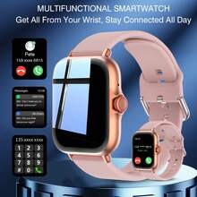 Popular Unisex Smartwatch, Calorie Tracking, Multiple Sports Modes, Alarm, Phone & Message Notifications, 250mAh, Compatible With Android And IOS - Multicolor - View 14