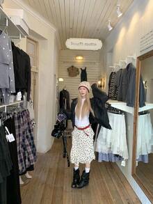 Women Skirts - Off White - View 4