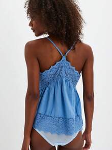 Women Tank Tops & Camis - 藍色 - 查看 2