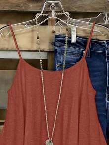 Conjunto de verano de mujer con top estampado y tejido, nueva blusa de verano - Naranja Coral - Ver 5