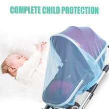 1pc Baby Stroller Mosquito Net, Suitable For Strollers, Cribs, And Portable Mini Cots. A Must-Have For Summer - Multicolor - View 12