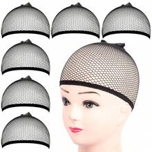 1 chiếc mũ lưới giữ tóc giả, chất liệu nylon co giãn, dệt kín, thích hợp cho nam và nữ. - 6 cái - Xem 7