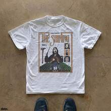 Camiseta con estampado del póster de la película The Shining Summer 2026 para hombre, camisetas con cuello redondo y estampado elegante de alta calidad para hombre y mujer - forma - Ver 1
