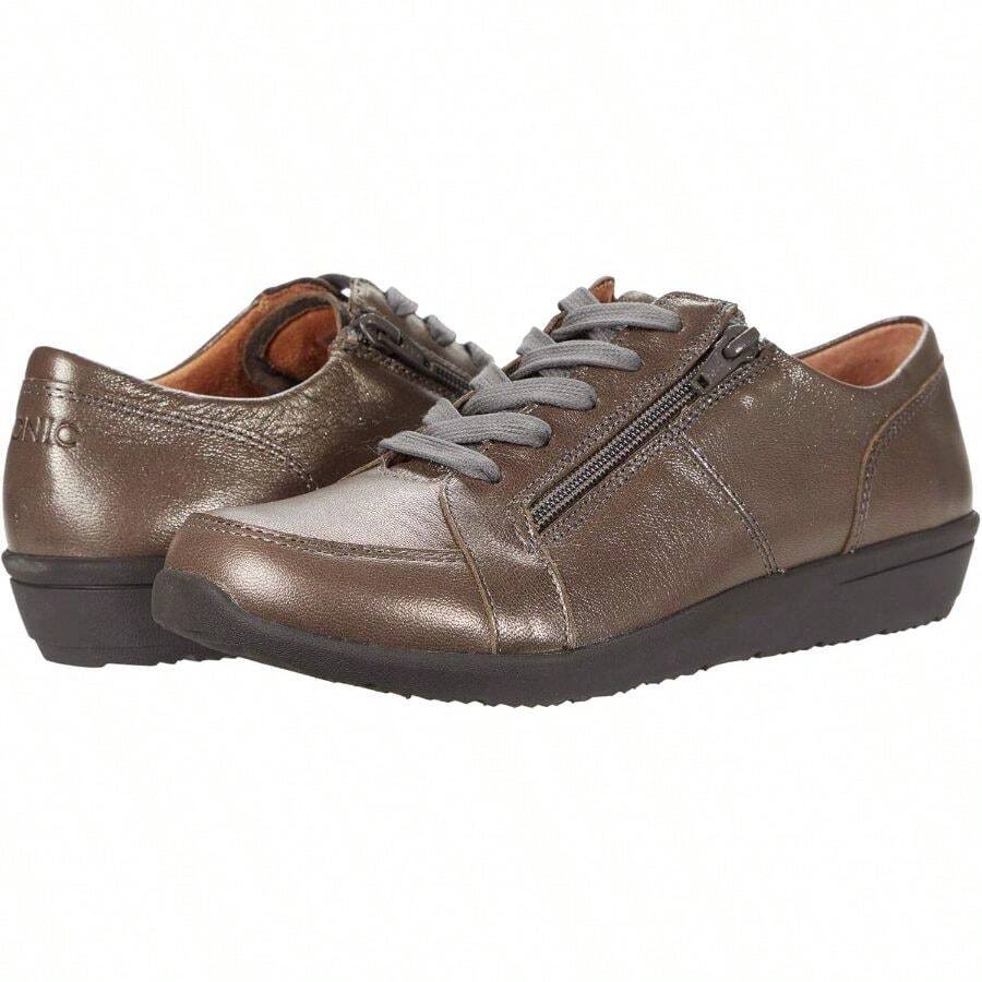 Vionic Abigail Women's Lace-Up Arch Supportive Shoe - Màu thiếc ánh kim + 9 - Xem 1