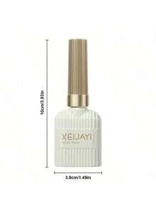 XEIJAYI 1件 15ml 棕色凝膠指甲油，UV/LED相容美甲凝膠指甲油，適用於沙龍與居家DIY美甲 - 巧克力棕 - 查看 8