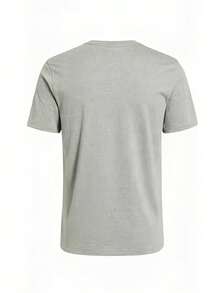 180G Football Fan T-Shirt For Everyday Wear - Perfect For Family Game Days, Corporate Team Building Activities, And Holiday Gifts, Ultra-Soft T-Shirt With Modern Design For Men And Women W08E - 灰色 - 查看 4