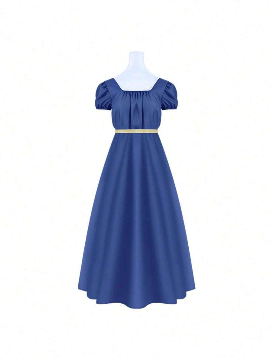 Cosplay Clothing - Bridgerton Light Blue Dress - View 1