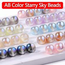 5pcs Multi-Color Baby's Breath Acrylic Beads With Holes, DIY Jewelry Making Supplies For Bracelet, Necklace, Handcraft Beading, Loose Beads Accessories - DIY Beads - View 4