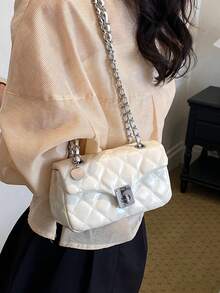 Fashion Classic Joker Solid Color PuWaterproof Fabric, Diamond Lattice ...