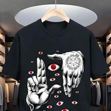 Camiseta Ultimate Vampire, Sudadera Vampire, Camiseta Anime H1ellsing, Sudadera Alucard H1ellsing, Camiseta H1ellsing, Sudadera Pentagram, H1ellsing T1EE220g Cla-ssic Cotton T-Shirt - UniS-ex - The Shirt You A-lways NeededSuitable for all people, whether woM-en or M-enhigh-quality durable fabric suitable for all seans,ft to the touch but built to lastBreathabletops woM.en fall outfiT.S for woM.en vaC.Ation outfiT.S woM.en Easter, St. Patrick's Day costume - Negro - Ver 1