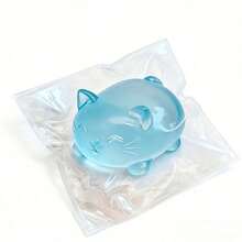 A Color Random Cute Maltose Cat Head Squeeze Toy, Soft Slow-Rebound TPR Stretchable Toy, Beautiful And Portable, Ideal For Birthday And Holiday Gifts, Classroom Prizes, Mischievous Cat Design, Slow-Rebound Material - Màu hồng trong suốt - Xem 2