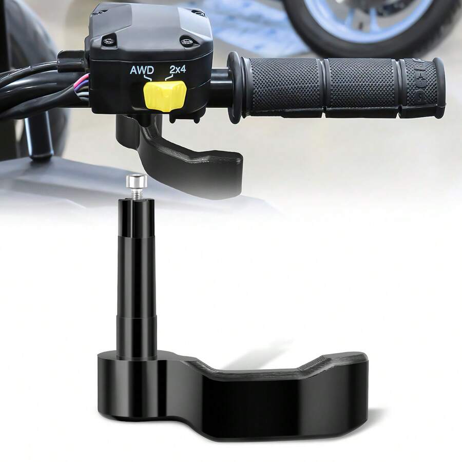 nilight Universal CNC Aluminum Motorcycle Thumb Throttle Assist Adjustable Cruise Control Handlebar Accelerator Wrist Relief For ATV Dirt Bike Scooter, Gift For Father Boyfriend - D - View 1