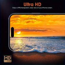 适用于 17/16/15 Pro Max/13 Pro/12/11 Pro Max/14 Plus/16E/X/XR/XS 的 2 片装全覆盖高清透明水凝胶膜 - 2個 - 查看 6