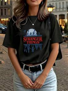 Women T-Shirts - Black - View 4