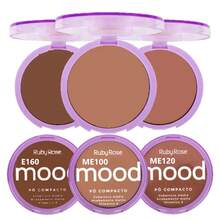 Mood Ruby Compact Powder, Medium And Dark Shades, High Fixation - E160 - View 1