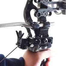 Techigher Right Hand Drop Away Arrow Rest, Aluminium Alloy 4-Way Adjustable Fall Away Rest With Buckle, Precision Compound Bow Accessories For Target Archery And Hunting - Black - View 3