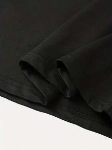 Sport MetroGents Men's Short Sleeve Crew Neck Sports T-Shirt With Botanical Print, For Summer Training, Running, Black T-Shirt, Spider Print, Lightweight - 紅色和黑色 - 查看 4