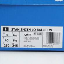 Adidas Originals Giày thể thao thường ngày Stan Smith LO BALLET W Unisex, cổ thấp JQ6939 - màu đen - Xem 7