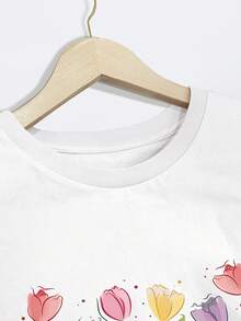 Women T-Shirts - White - View 4