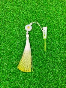 1 pièce Tee de golf avec gland en jade blanc, picots en plastique de 83 mm, support anti-perte de balle, accessoires de golf - Multicolore - Voir 11