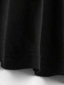 Promoción de nuevo lanzamiento Print T-shirts Camiseta divertida Oversized T-shirts Casual T-shirts for Women Suéter de chica adolescente Tween dulce con patrón de mariposas y letras, camiseta de cuello redondo, nueva colección primavera/verano LZMD - Negro - Ver 4
