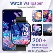 New 1.83 Inch Full Touch HD Fashion Smart Watch With (Dial, Answer) Wireless Call Function, Massive Watch Faces, Exercise Monitoring, Message Reminder View, Multiple App Reminders, Suitable For Android And IOS Phones, A Perfect Gift For Men And Women - 熱的 - 查看 8