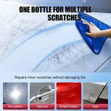 Car Scratch Repair Wax, For Repairing Minor Scratches On Bumpers, Stone Chips, Etc. Suitable For All Common Car Paint Colors - Long-Lasting Glossy Protection - 刮痕蠟8 - 查看 4