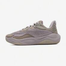 Under Armour Giày bóng rổ nam cổ thấp Curry 3Z Lightweight Rebound Micro G Midsole, lý tưởng cho việc đi lại trong khuôn viên trường và thi đấu. - Xám - Xem 2