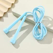 1pc, Simple Solid Color Jump Rope, Fat Burning Fitness Weight Loss Sports Professional Jump Rope - Multicolor - View 5
