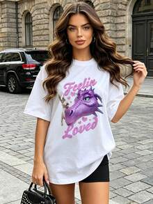 T-shirts pour femmes - Blanc - Voir 2