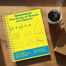 DANPERJI 5.5" X 8.3" High School Algebra, Geometry, Trigonometry Guidebook Notebook | Student Formula Workbook | Helps Master Key Knowledge | Ideal Gift For Students And Teachers - 2 - View 4