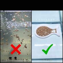 2 piezas Anillos para alimentar peces de acuario, diseño anti-dispersión, especialmente diseñados para peces, adecuados para varias formas de acuario, fáciles de usar, reutilizables, aptos para comederos colgantes, aplicables a todo tipo de peces - Blanco - Ver 5