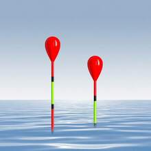 1 Set (8pcs Fishing Floats With Box), High Sensitivity Nano Floats, Eye-Catching Thick Tail, Shallow Water Short Floats, Ringed Float Stem, Ultra-Lightweight Small Size For Stream And Ice Fishing, Durable And Portable, Suitable For Carp And Grass Carp Fishing, Multiple Colors, Fishing Floats - 8 Fishing Floats (with Box) - View 3